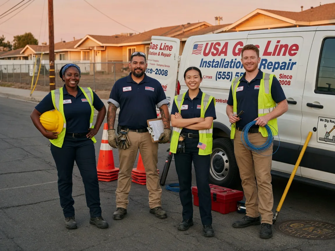 Gas Line Installation company in Baldwin, IL