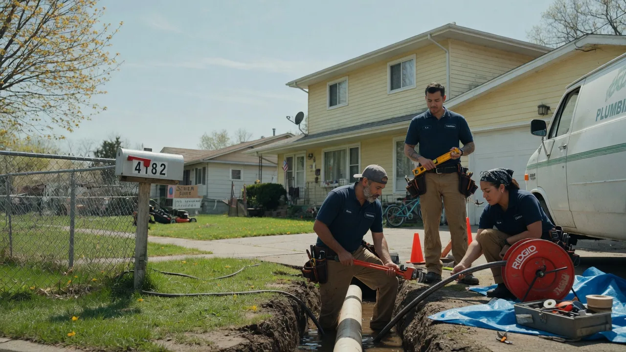 Gas Line Repair in Baldwin, IL near me